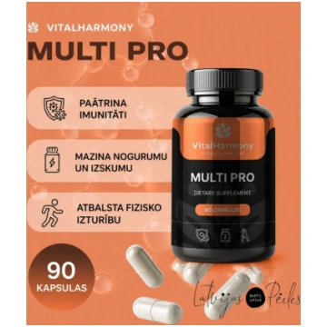 Multi Pro-Premium Multivitamīns 90kap. VITALHARMON