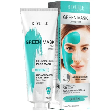 REVUELE GREEN MASK CRYO EFFECT, 80 ml
