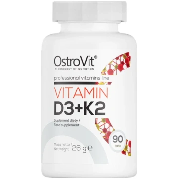 OSTROVIT vitamīns D3 + K2 (90 tabletes)