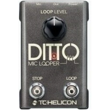 Mikrofona looperis TC‑Helicon Ditto Mic Looper ar 