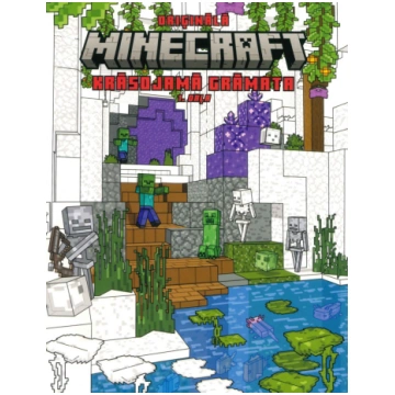 Gr.MINECRAFT krāsojāmā grāmata 1. daļa