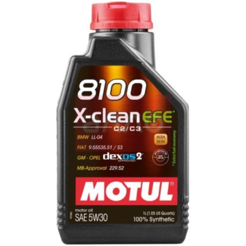 1L - MOTUL 5W30 X-CLEAN EFE 8100 C2 C3 motoru eļļa