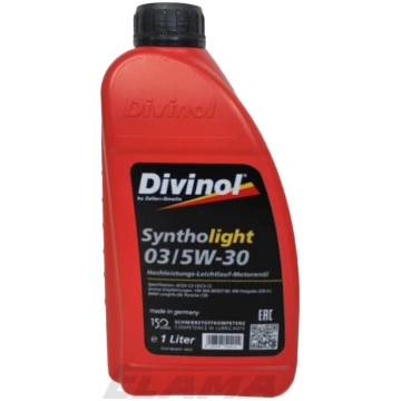 Eļļa 5W30 Divinol Syntholight 03/5W-30 1L