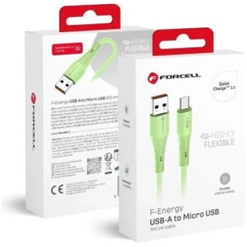 Forcell C341 datu pārraides un uzlādes vads | USB-