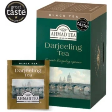 Tēja AHMAD Darjeeling Tea, 20 tējas maisiņi folija
