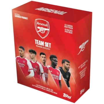 Topps Arsenal FC oficiālā komandas komplekts 23/24