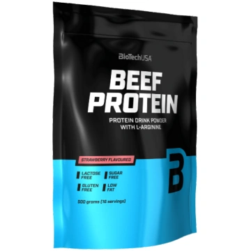 Beef Protein 500 g BioTech Strawberry