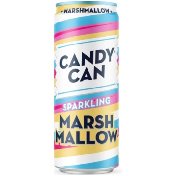 Gāzēts atspirdzinošs dzēriens CANDY CAN, ar marshm