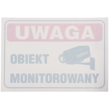 Videonovērošanas uzlīme