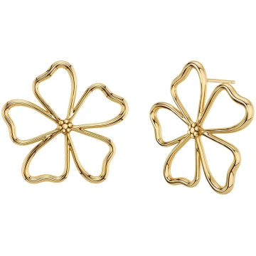 Edblad - Alba Studs L Gold - izmērs ONE SIZE