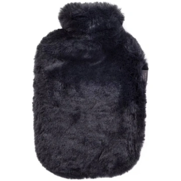 Fashy Soft Black Termofors ar plīša pārvalku 2 l