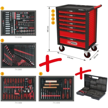 KS TOOLS RACING LINE instrumentu rati art.826.7515