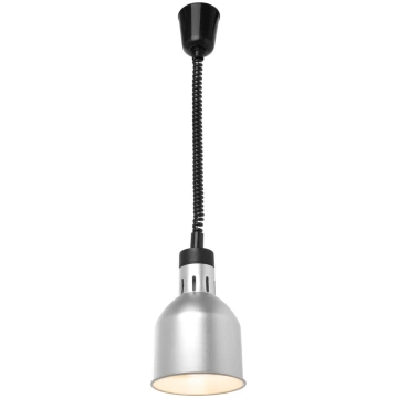 Cilindra formas lampa ēdienu siltuma uzturēšanai a