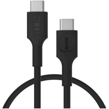 USB-C cable 0.3m 100W Greencell PowerStream Fast C