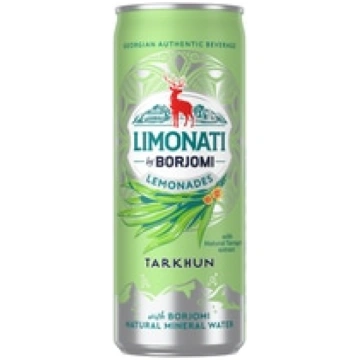 Limonāde tarhūns, Limonati by Borjomi, CAN, 330ml
