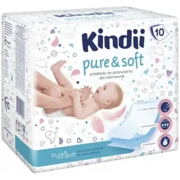 Bērnu palagi Kindii Pure& Soft 10 gab. 60x60cm