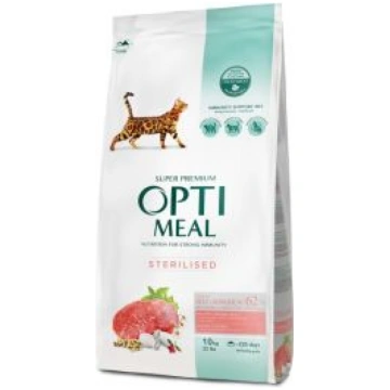 Optimeal beef fillet+ Sorghum Sterilised barība st