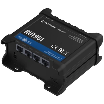 Teltonika RUT951 | Industrial 4G LTE router | Cat.
