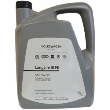Eļļa Volkswagen VW 0W-30 LL-III FE 504.00/507.00, 
