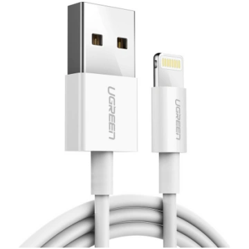 Ugreen cable USB - Lightning MFI 2m 2.4A white (20