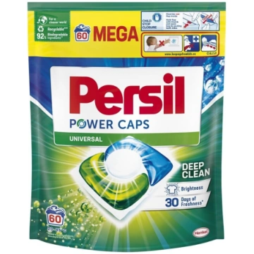 Veļas mazgāšanas kapsulas Persil Universal 60gb