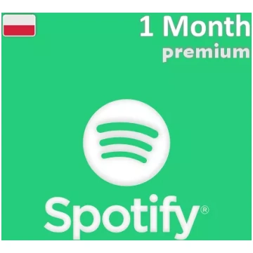 Spotify Premium dāvanu karte 1 mēnesim (Polija)