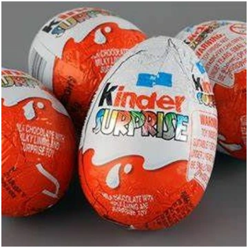 Kinder Surprise šokolādes ola ar pārsteigumu Harry