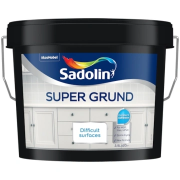 Sadolin Super Grund Gruntskrāsa grūti apstrādājamā