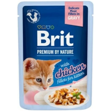 Brit Premium Kitten ar vistas fileju, 85 g