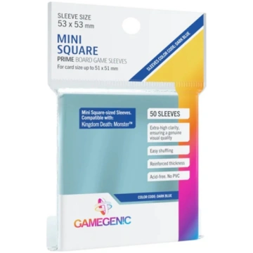 Gamegenic Prime Board Game Sleeves – Mini Square