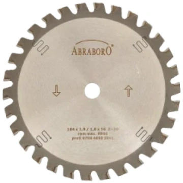 Ripzāģa ripa PROFI ar TCT zobiem ABRABORO® 210x2.8
