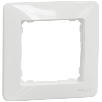Schneider Electric rāmis 1-v balts SEDNA Design, S