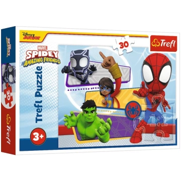Trefl Puzzle Odwazny Spider-Man 30 elementow (1832