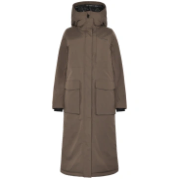 Didriksons sieviešu mētelis Leya Parka Long Mocha 