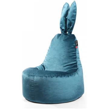 Qubo™ Daddy Rabbit Indigo FRESH FIT sēžammaiss puf