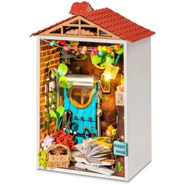3D Miniatūra māja, Aizlienētais dārzs, robotime, D