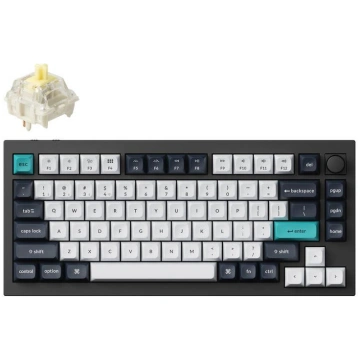 Keychron KEYBOARD WRL Q1 MAX RGB/CARBON BLACK Q1M-