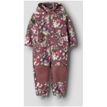 NAME IT Softshell kombinezonas "PELĖDOS" (Bordo)