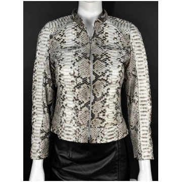 PYTHON JACKET WOMAN LuxxeMx