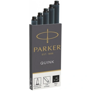 Tintes kapsulas PARKER 5gab. melnas
