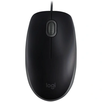 Vadu datora pele Logitech B110 Silent, melna krās