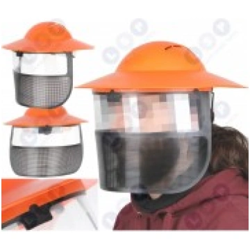 Aizsargmaskas vizieris krūmgriežiem, motorzāģiem, 