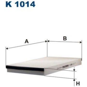 FILTRON K1014 Filtrs, Salona telpas gaiss