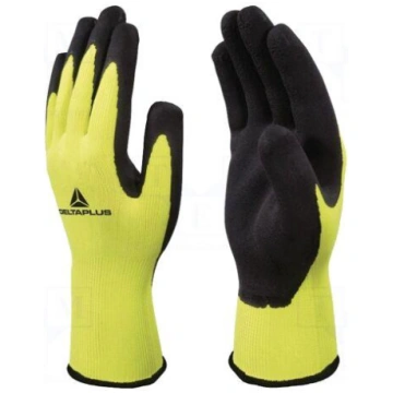 Protective gloves | Size: 8 | yellow-black | latex