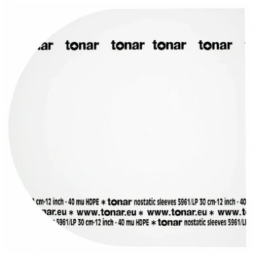 Tonar Nostatic 12" LP Record Inner Sleeves (50 pcs