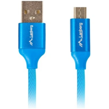 LANBERG CABLE USB 2.0 MICRO-B (M) - A (M) 1M QC