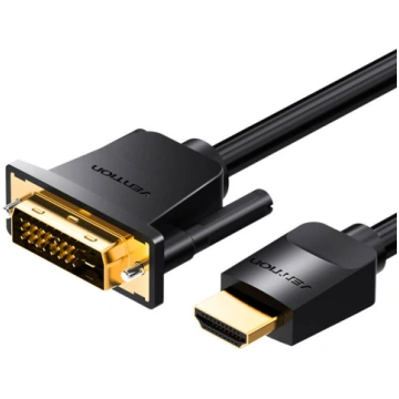 HDMI to DVI Cable 2m Vention ABFBH (Black) ABFBH