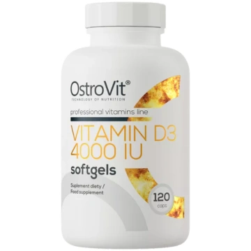 OSTROVIT Vitamin D3 4000 IU kapsulas, 120 gab