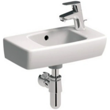 Izlietne GEBERIT SELNOVA Square 45X25cm labā