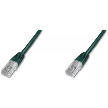 Digitus CAT 5e U-UTP 1.5m Tīkla kabelis Melns RJ-4
